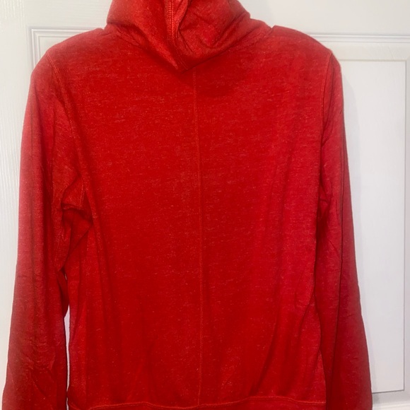 Nike Women’s Red Zip-Up Hoodie size medium - Picture 5 of 7